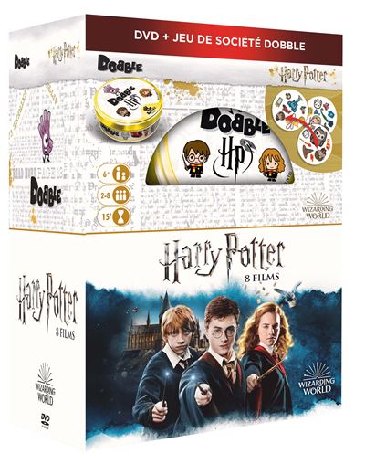 Coffret Harry Potter, Jeu de Société Dobble DVD