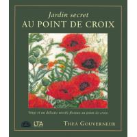 Jardin secret au point de croix 21 délicats motifs floraux