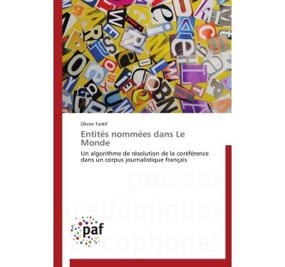 Entités nommées dans Le Monde