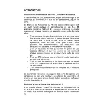 Le manuel professionnel du diamant de naissance 1