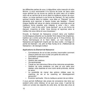Le manuel professionnel du diamant de naissance 1
