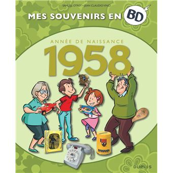 Mes souvenirs en BD - 1958