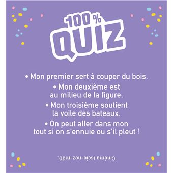 Quiz 100% DEVINETTES