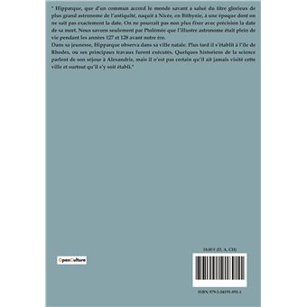 Biographies des principaux astronomes