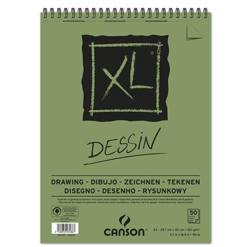 CANSON BLOC DESSIN XL A3