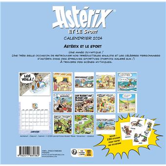 Calendrier Astérix 2024