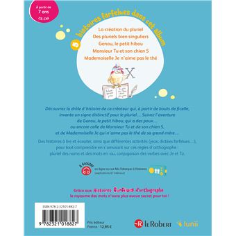 Histoires farfelues d'orthographe Genou le petit hibou et autres histoires