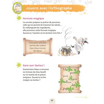 Histoires farfelues d'orthographe Genou le petit hibou et autres histoires
