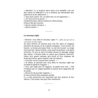 Rencontres improvisées