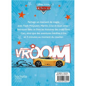 CARS - 5 Minutes pour s'endormir - 12 histoires de champion avec Flash McQueen - Disney Pixar