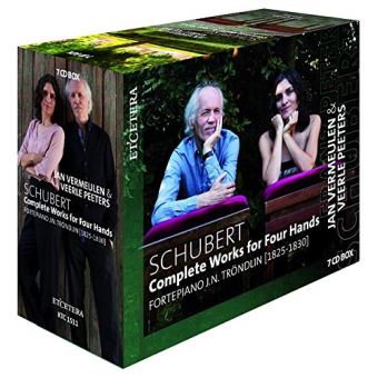 Complete Works For Four Hands - Franz Schubert - Jan Vermeulen - CD ...
