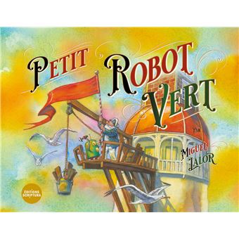 Petit robot vert