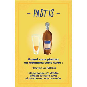 Pastis et bouillabaisse Le jeu