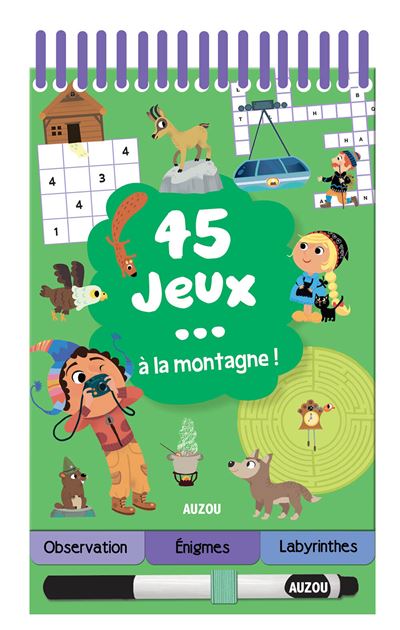 45 jeux à la montagne !