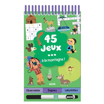 45 jeux - à la montagne !