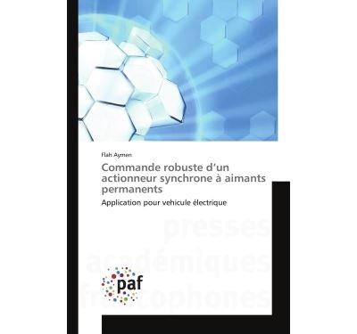 Commande robuste d'un actionneur synchrone a aimants permane