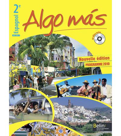 Algo más - 2e - Elisabeth Mazoyer - Livre CD