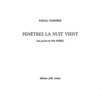 Fenêtres la nuit vient