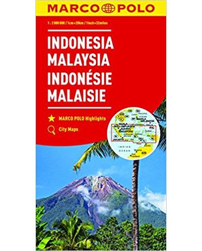 Indonesie malaisie 1:2 000 000
