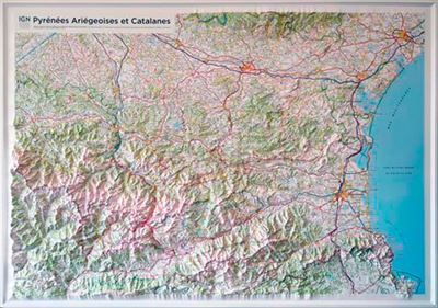 60203 Relief Pyrénées Ariégeoises Et Catalanes