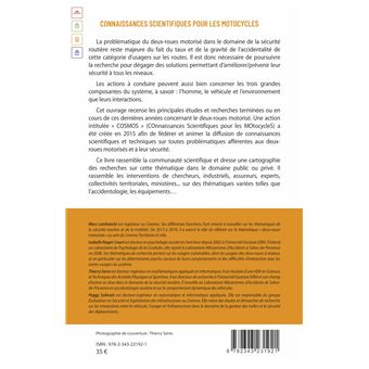 Connaissances scientifiques pour les motocycles