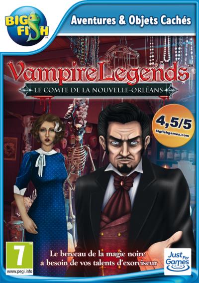 Vampire Legends 3 Le Comte de la Nouvelle-Orléans PC