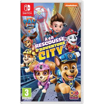 Pat Patrouille À la rescousse d’Adventure City Nintendo Switch