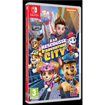 Pat Patrouille À la rescousse d’Adventure City Nintendo Switch