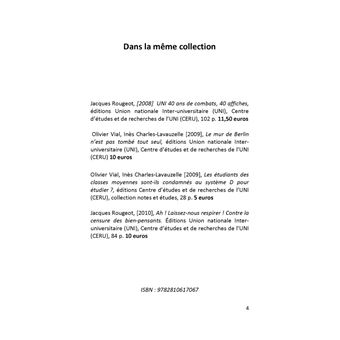 La jeunesse n'est plus ce qu'elle était ... tant mieux !