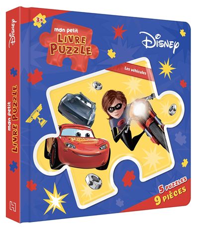 LILO ET STITCH - Mon Petit Livre Puzzle - 5 puzzles 9 pièces - Disney