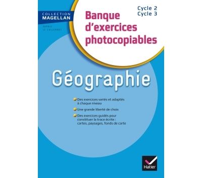 Magellan Géographie CE1, CE2, CM1, CM2 Cycle 2,3