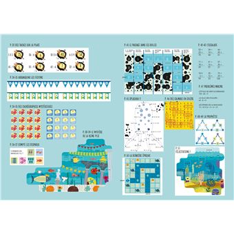 Cahier Un océan de calculs - Fous de maths