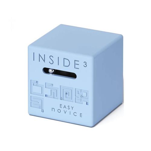 Jeu de société Inside3 Cube Labyrinthe Easy Novice Bleu