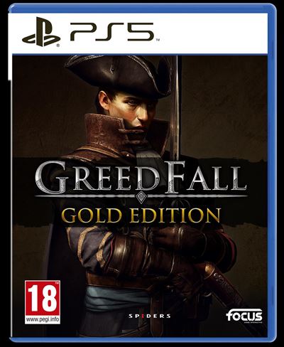 Acheter GreedFall Edition Gold PS5 État correct - 39,99 € GreedFall Edition Gold PS5 État correct - Just for Games reconditionné disponible sur Fnac