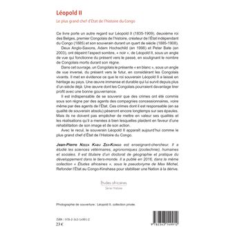 Léopold II Le plus grand chef d'Etat de l'histoire du Congo