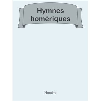 Hymnes homériques - 1