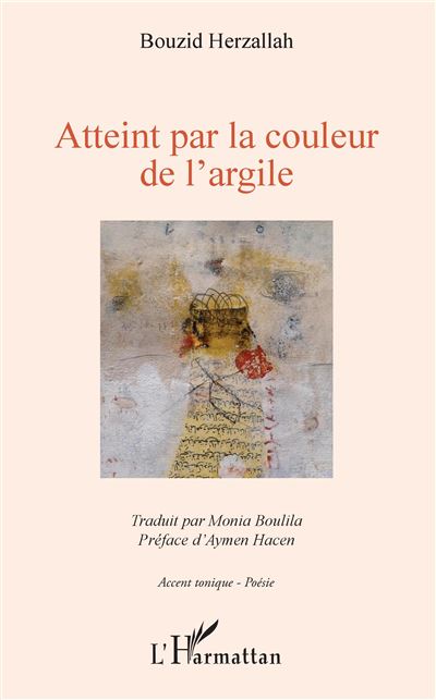 Atteint par la couleur de l'argile
