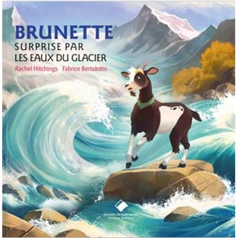 Brunette surprise par les eaux du glacier