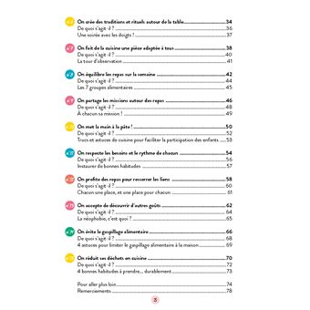 Les règles positives de la famille À table !