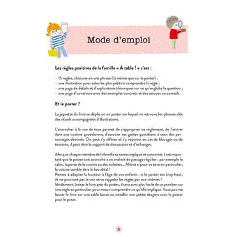 Les règles positives de la famille À table !