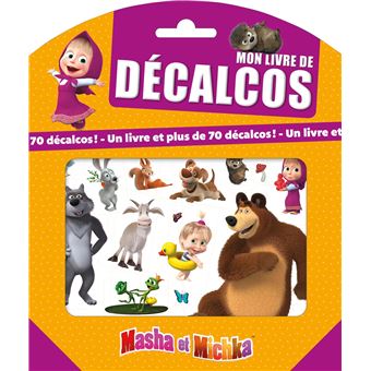 Masha et Michka - Mon livre de décalcos