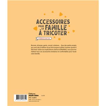 Accessoires pour la famille à tricoter