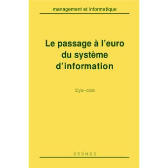 Le passage à l'euro du système d'information