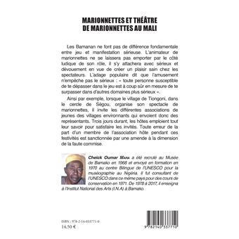 Marionnettes et théâtre de marionettes au Mali