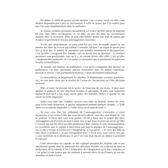 La maîtrise de soi-même par l'autosuggestion consciente