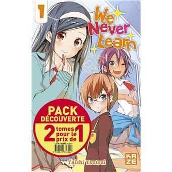 We Never Learn - Pack Découverte T01 & T02