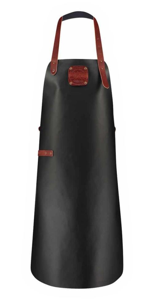 WITLOFT CLASSIC APRON NOIR/COGNAC