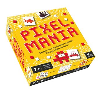Pixelmania - boite avec accessoires