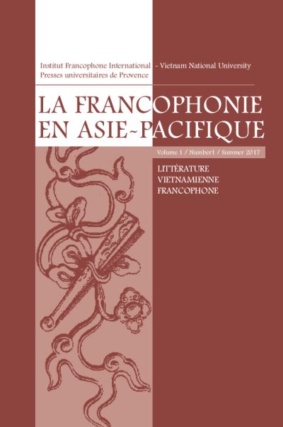 La littérature vietnamienne francophone
