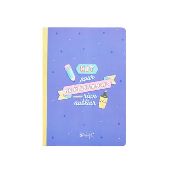 Carnet notes adhésives autocollants Mr. Wonderful